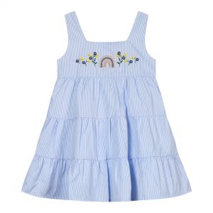 Baby girl΄s stripped dress (3-18 mpnths)