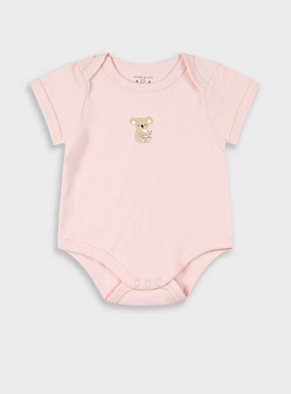 Set of 5 bodysuits for baby girls (0 - 24 months)