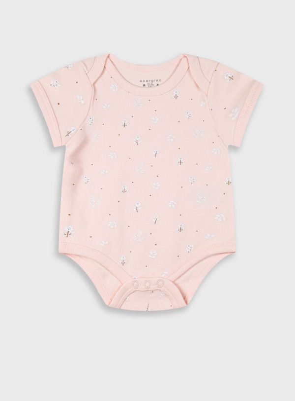 Set of 5 bodysuits for baby girls (0 - 24 months)