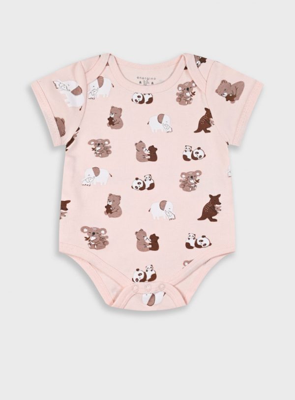 Set of 5 bodysuits for baby girls (0 - 24 months)