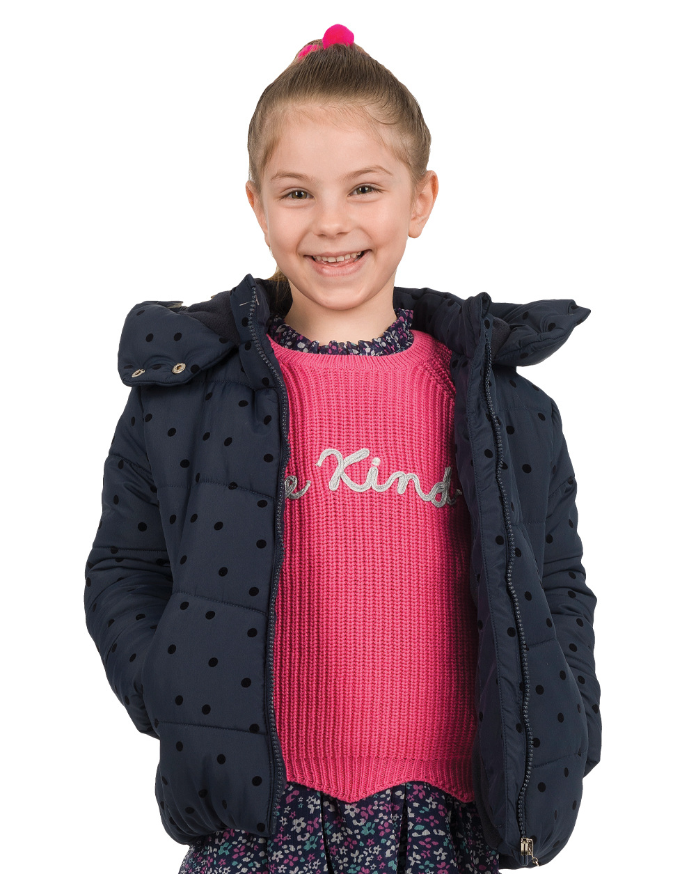 Girl΄s puffer jacket with hood Girl΄s puffer jacket with hood
