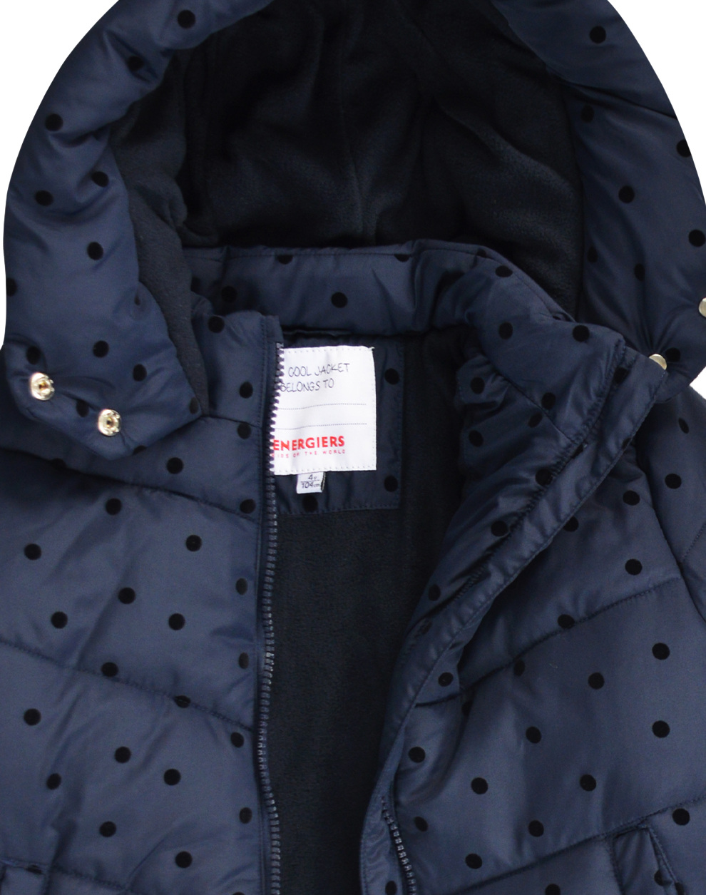 Girl΄s puffer jacket with hood Girl΄s puffer jacket with hood
