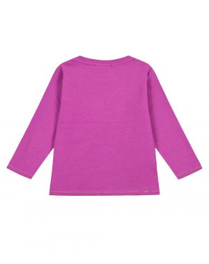 Girl΄s jersey blouse with sequins