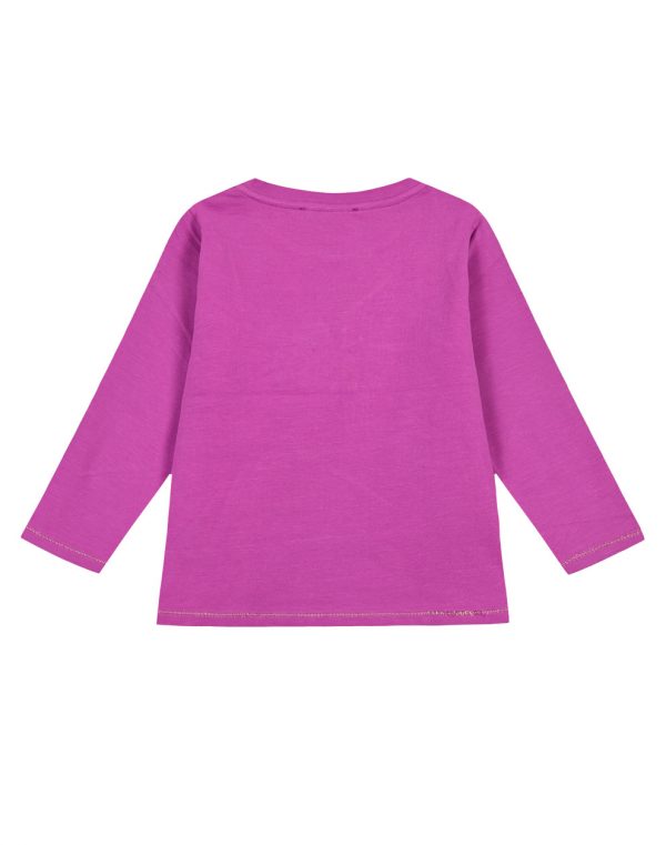Girl΄s jersey blouse with sequins