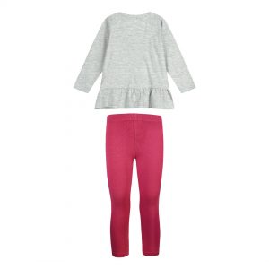 Set longsleeved t-shirt with leggings