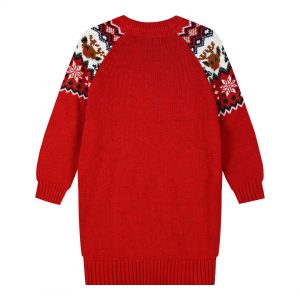 Χριστουγεννιάτικο πλεκτό φόρεμα