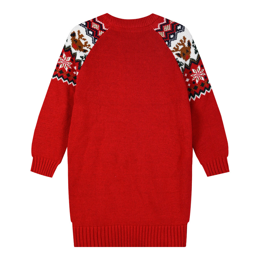 Χριστουγεννιάτικο πλεκτό φόρεμα Χριστουγεννιάτικο πλεκτό φόρεμα