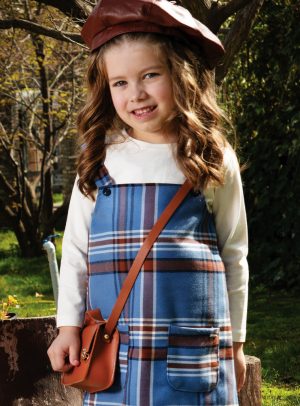 Set shirt with pinafore