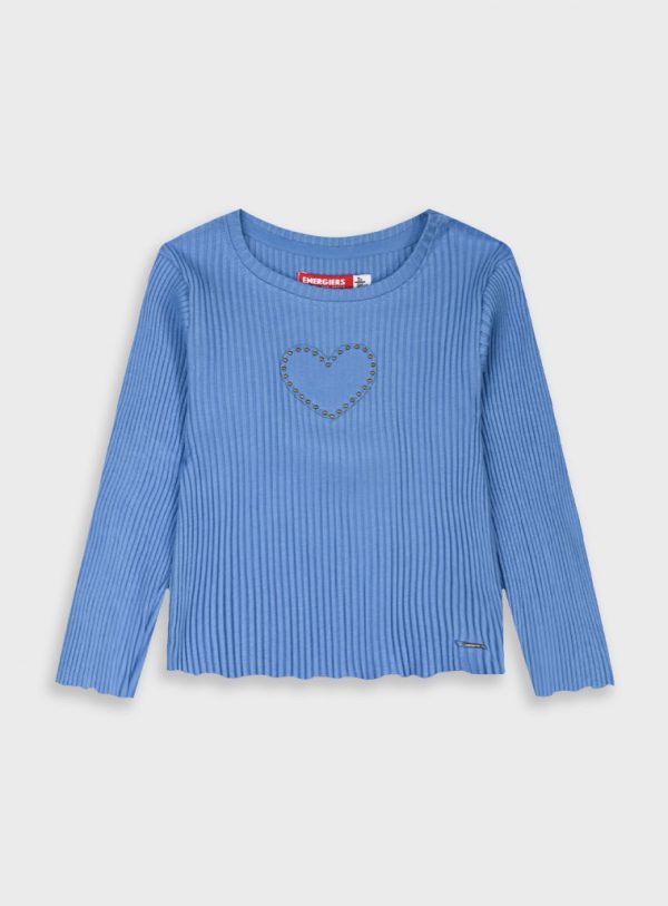 Longsleeved ribbed t-shirt
