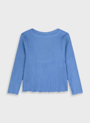 Longsleeved ribbed t-shirt