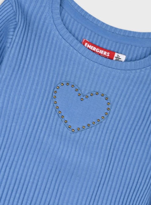 Longsleeved ribbed t-shirt