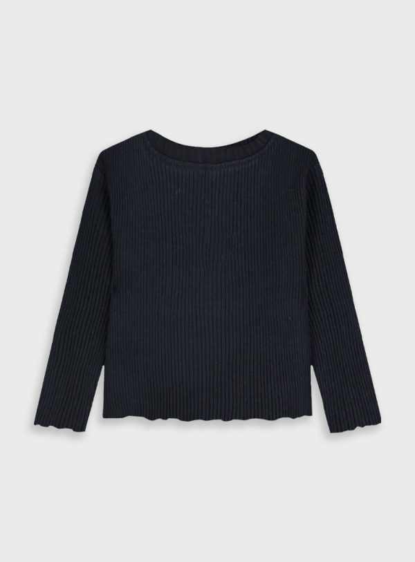 Longsleeved ribbed t-shirt