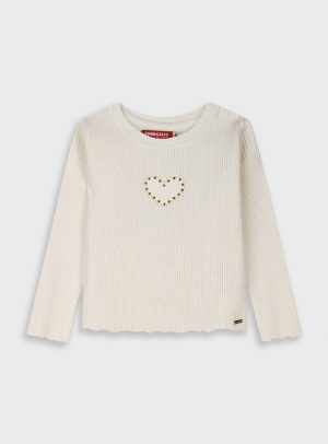 Longsleeved ribbed t-shirt