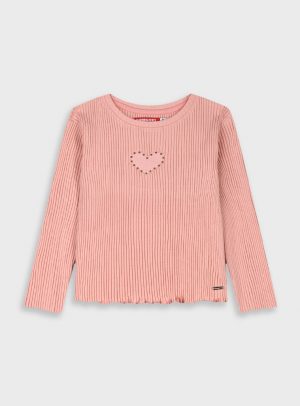Longsleeved ribbed t-shirt