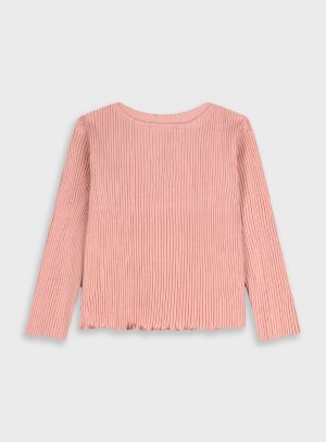 Longsleeved ribbed t-shirt