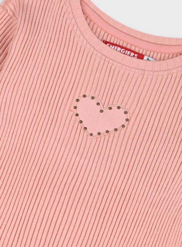 Longsleeved ribbed t-shirt