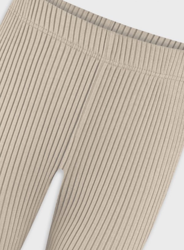 Ribbed leggings