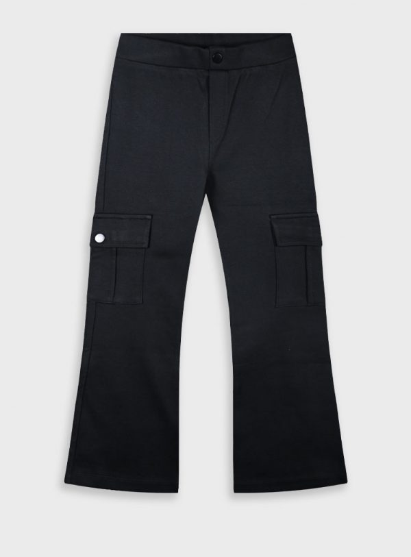 Flared cargo pants