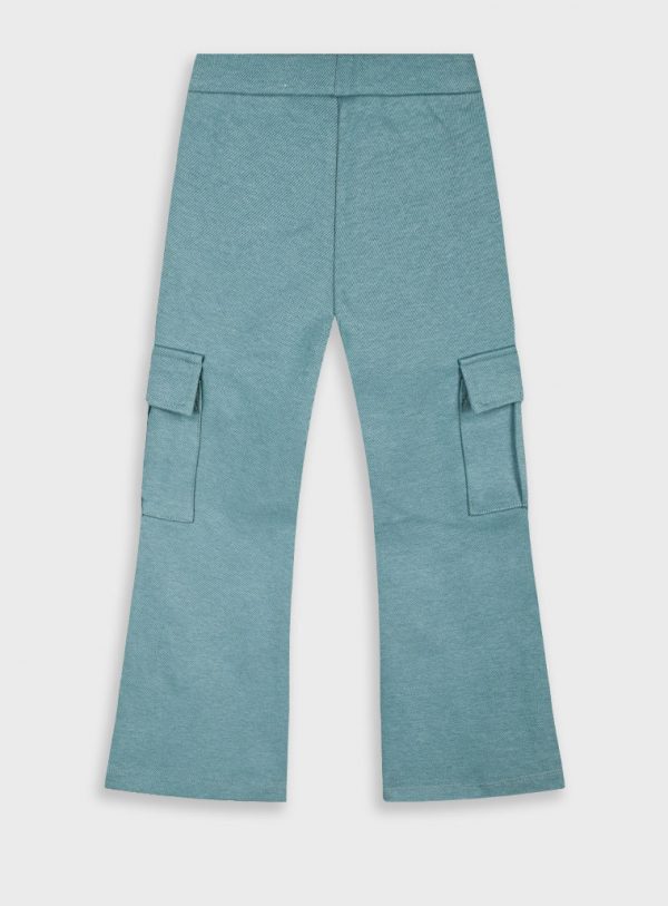 Flared cargo pants