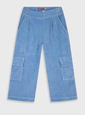Corduroy wide leg pants