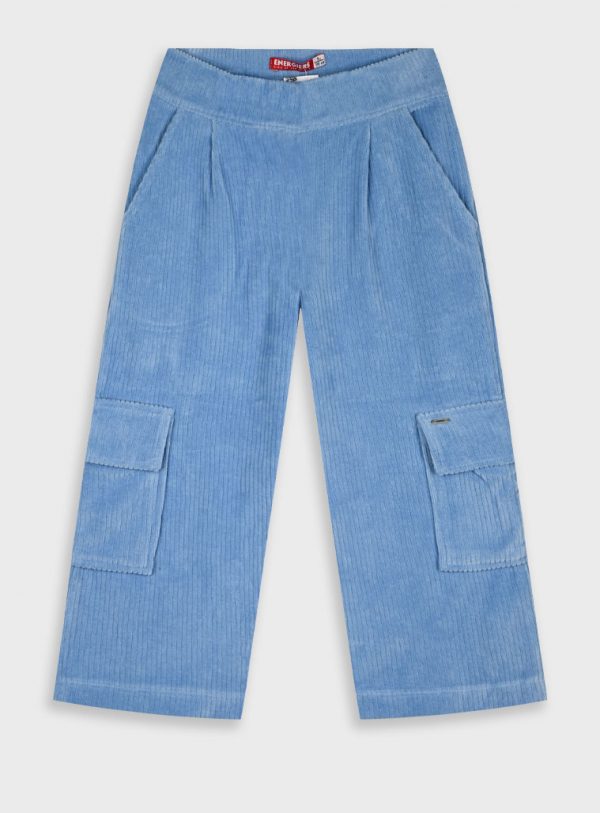Corduroy wide leg pants