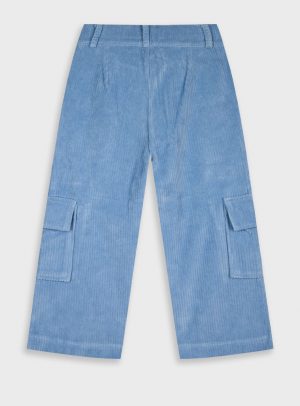 Corduroy wide leg pants