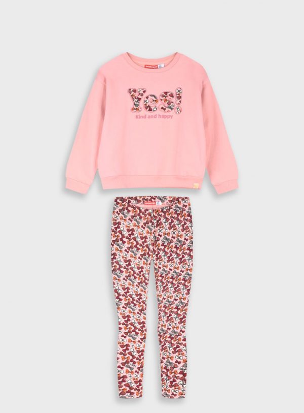 Set jumper with leggings