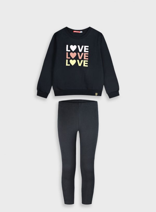 Set jumper with leggings