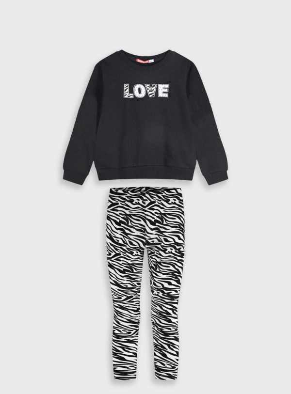 Set jumper with leggings