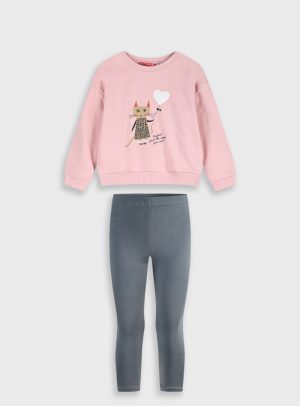 Set jumper with leggings