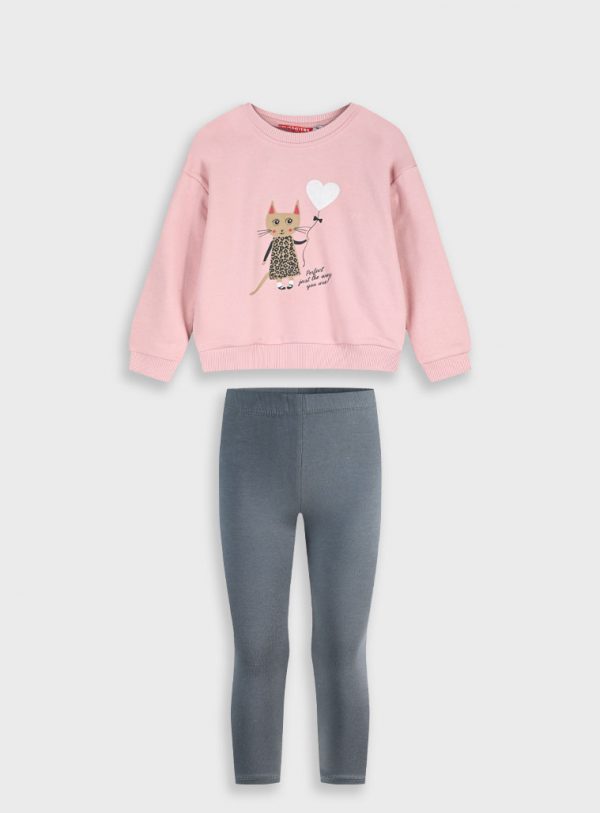 Set jumper with leggings