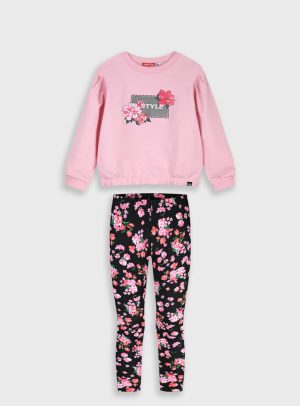 Set jumper with leggings