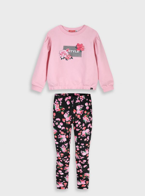 Set jumper with leggings