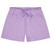 Girl΄s solid colour jersey shorts with pockets