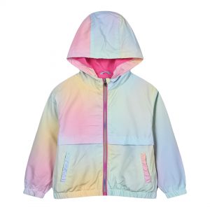 Girl΄s gradient jacket with hood
