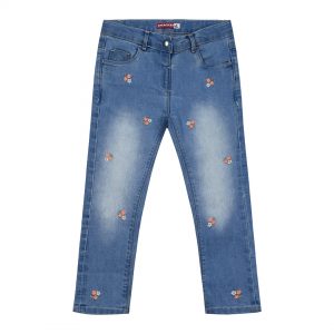 Girl΄s jeans with embroidery