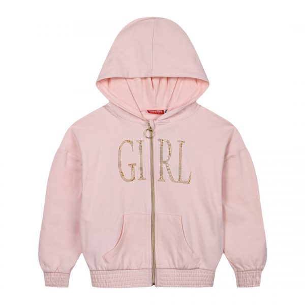 Girl΄s jacket with rhinestones