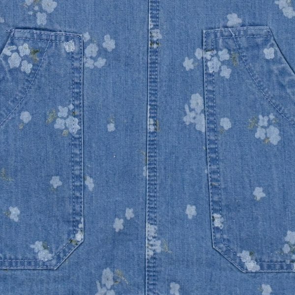 Girl΄s 2 piece set with shirt and jean dress