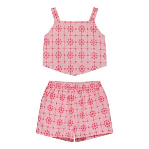 Girl΄s 2 piece set with embroidery