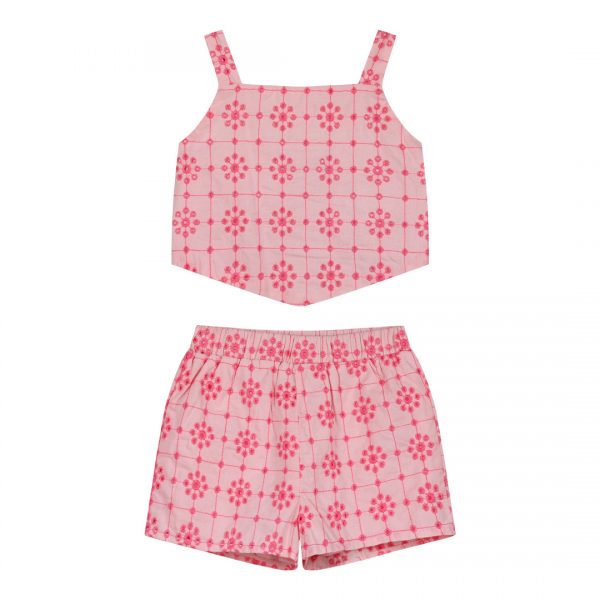 Girl΄s 2 piece set with embroidery