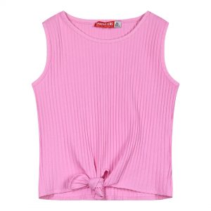 Girl΄s ribbed sleeveless shirt