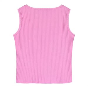 Girl΄s ribbed sleeveless shirt