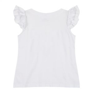 Girl΄s sleeveless shirt with print