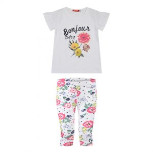 Girl΄s 2 piece set with print