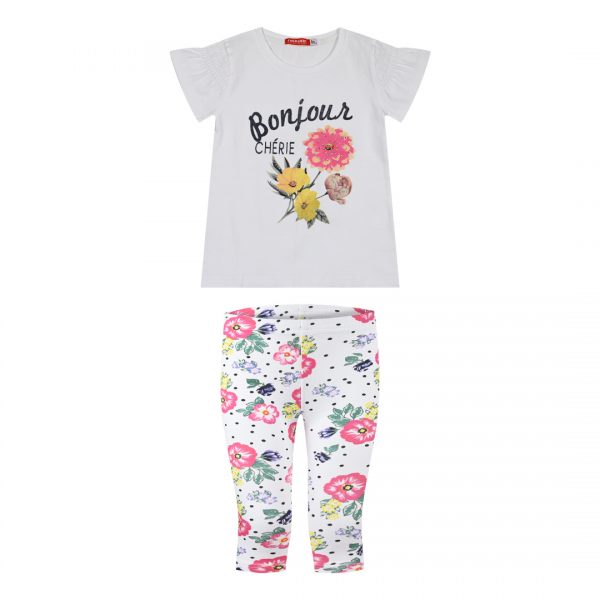 Girl΄s 2 piece set with print