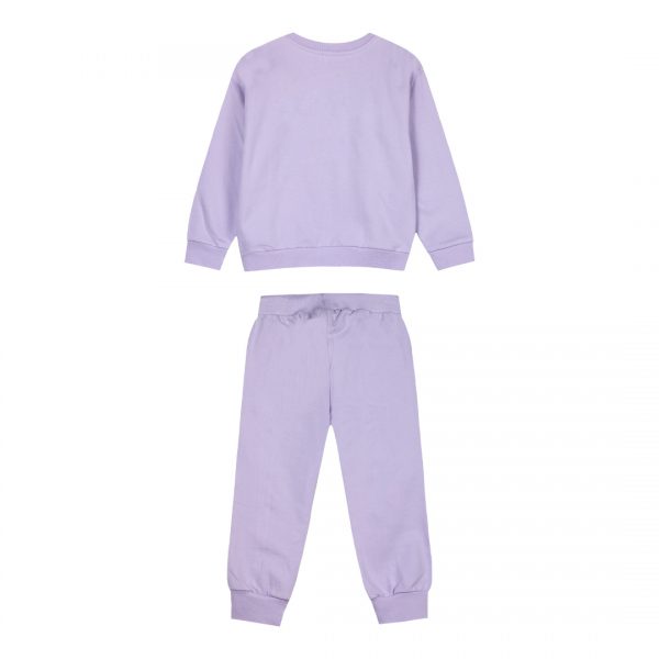 Girl΄s 2 piece tracksuit with print