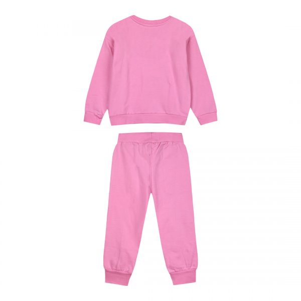 Girl΄s 2 piece tracksuit with print