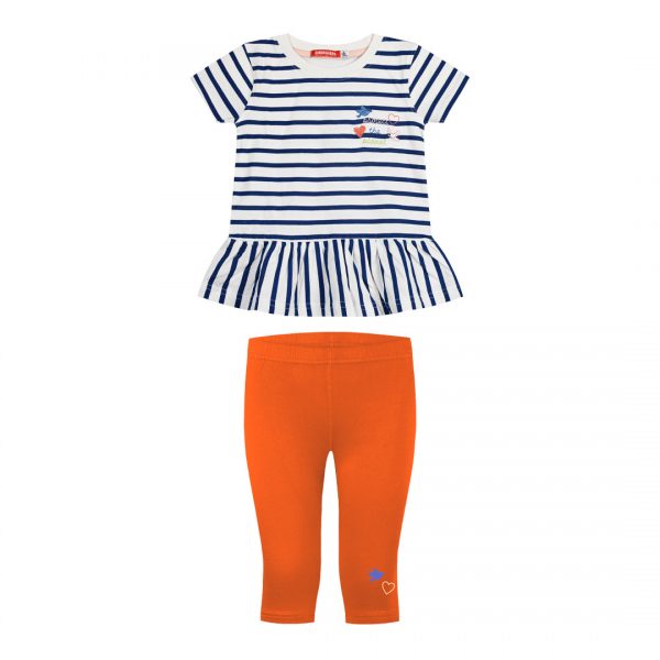Girl΄s 2 piece set with embroidery