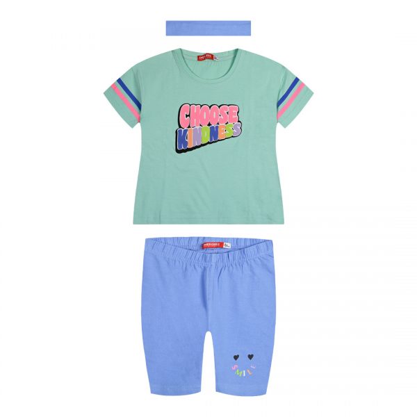 Girl΄s 3 piece set with print