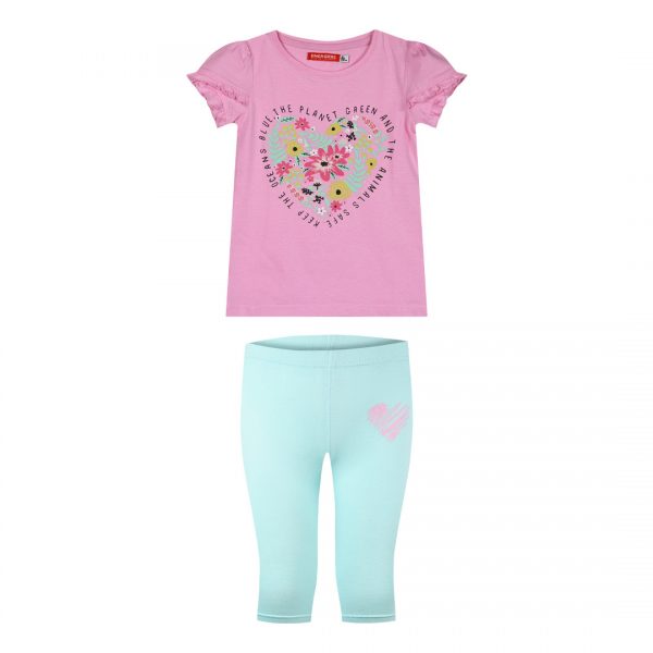 Girl΄s 2 piece set with print
